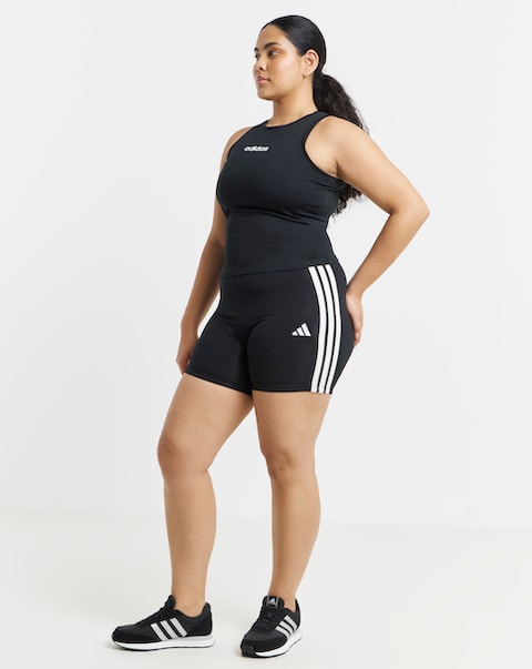 adidas Essentials 3 Stripes Biker Shorts