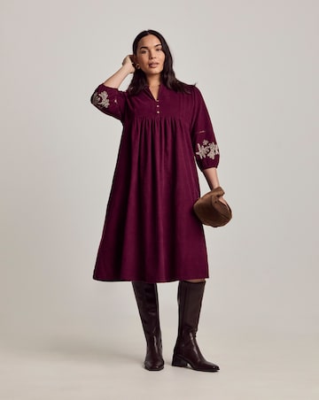 Julipa Petite Cord Midi Dress