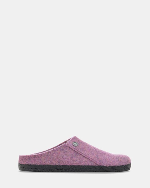 Birkenstock Zermatt Shearling Wool Felt Mules - Standard Fit (D)