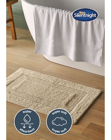 Silentnight Supersoft Cotton Bath Mat