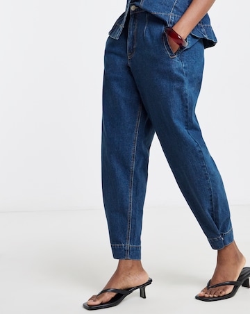 Simply Be Tapered Adjustable Hem Detail Jean