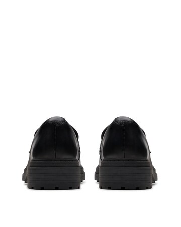 Clarks Orinoco3 Edge Chunky Leather Penny Loafers - Wide Fit (E)