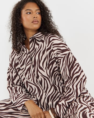 Simply Be Corset Seam Co-Ord Shirt