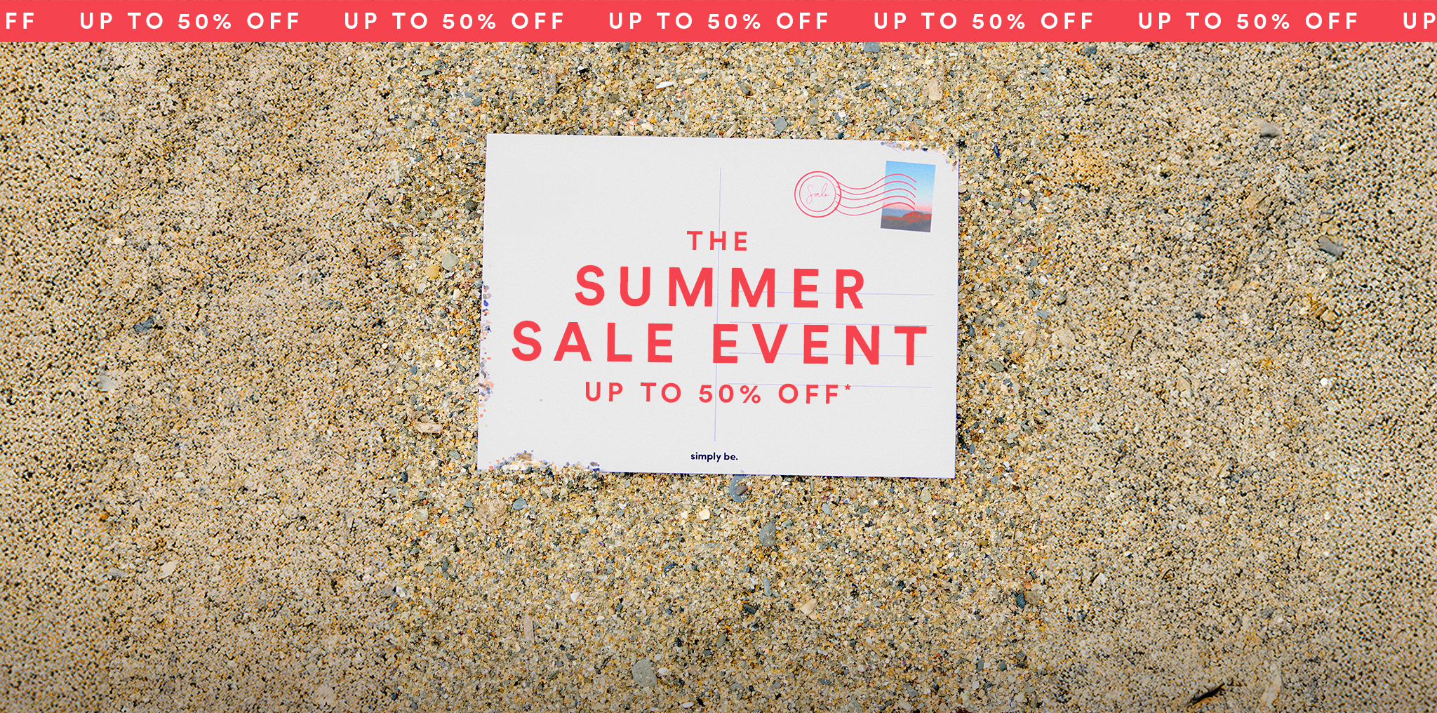The Summer Sale Event up to 50% off