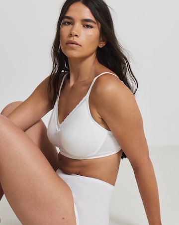 Pretty Secrets (3 Pack) New Claire Cotton Moulded Full Cup Non Wired Bras (B-E)