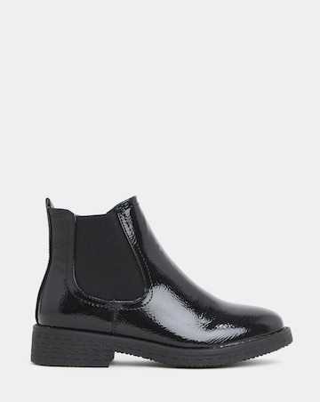 Cushion Walk Chelsea Boot Crepe Sole - Wide Fit (E)