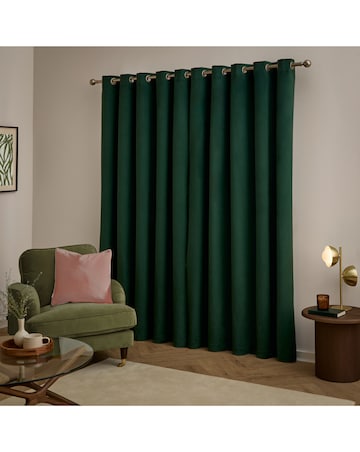 Furn. The Ultimate Velvet Blackout Eyelet Curtains