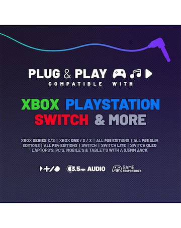 Stealth PANTHER Gaming Headset for PS5, PS4, Xbox, Switch, PC - Blush