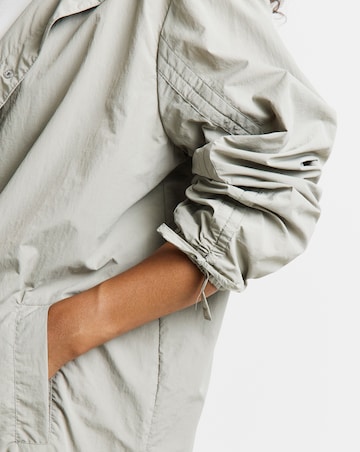Simply Be Sage Utility Parachute Jacket