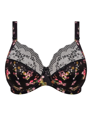 Elomi Lucie Plunge Wired Stretch Bra Floral