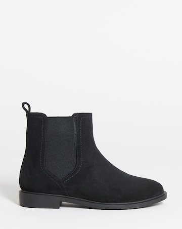 Emma Classic Chelsea Ankle Boots - Wide Fit (E)