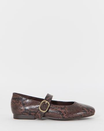 Elizabeth Buckle Mary Jane Shoes - Extra Wide Fit (EEE)