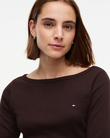 Tommy Hilfiger Cody Boat Neck 3/4 Sleeve T-Shirt