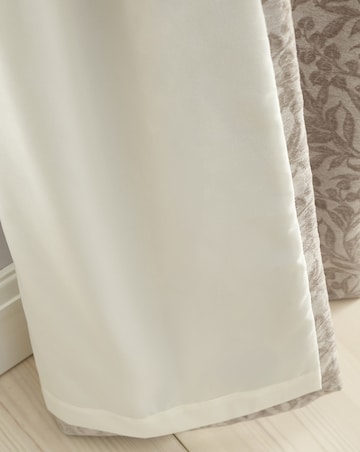 Bianca Chenille Leaves Curtains
