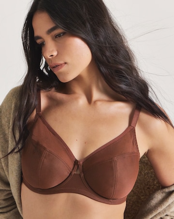 Pretty Secrets (2 Pack) Maisie Mesh Minimiser Wired Bras (D-H)