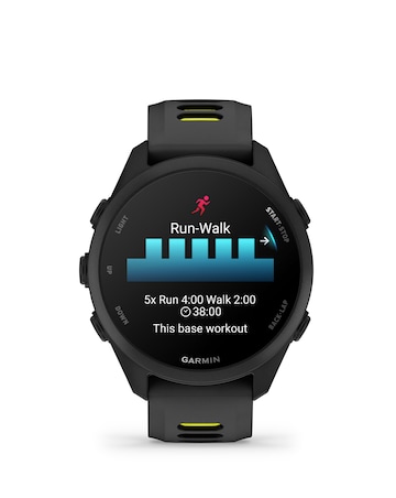 Garmin Forerunner 170 Music Smart Watch - Black/Amp Yellow