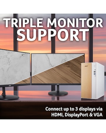 Acer Aspire Desktop Tower - Intel Core 5 8GB 512GB SSD