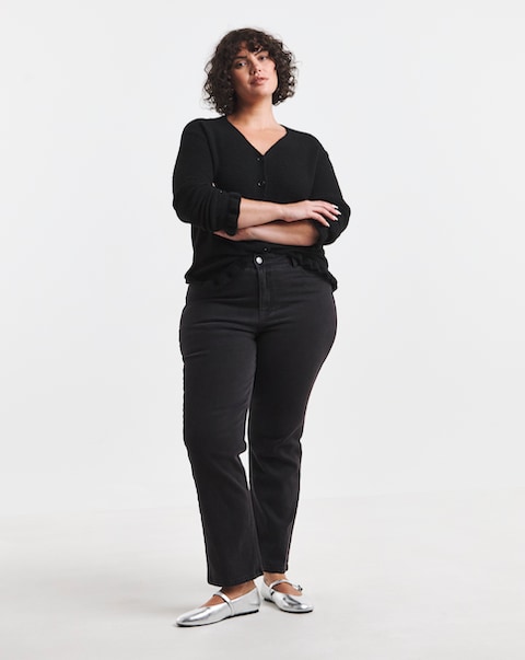Simply Be 99 1 Comfort Stretch Relaxed Straight Leg Jeans