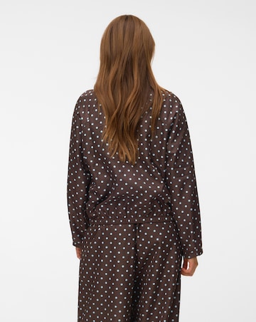 Vero Moda Kayla High Neck Polka Dot Jacket