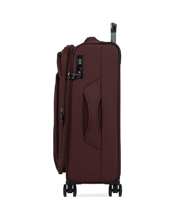 Rock Luggage Vitality 3pc Softshell Suitcase Set