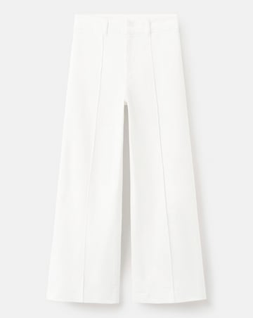 Mango High-Waisted Wide Leg Jeans