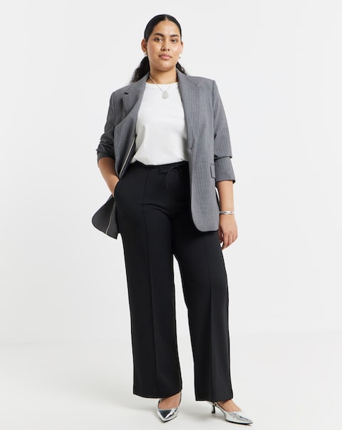Vila Clua High Waisted Wide Trouser