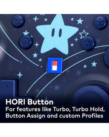 HORI HORIPAD Turbo Wireless Controller for Nintendo Switch 2 - Universe Mario
