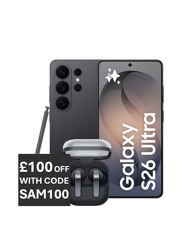 Samsung Galaxy S26 Ultra 1TB (Black) & Galaxy Buds4 Pro bundle