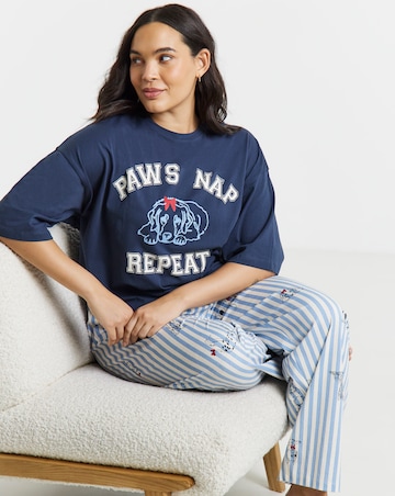 Pretty Secrets Paws Nap Repeat Pyjama Set