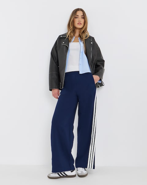 adidas Kit 3-Stripes Wide Pant