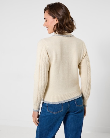 Joe Browns Tiah Cable Knit Cardigan