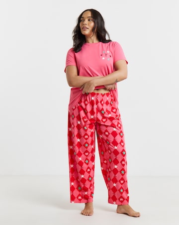 Pretty Secrets Value Bright Bow Pyjama Set