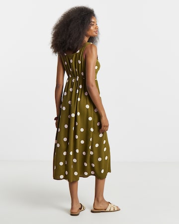 Simply Be Strappy Angled Waist Detail Dress