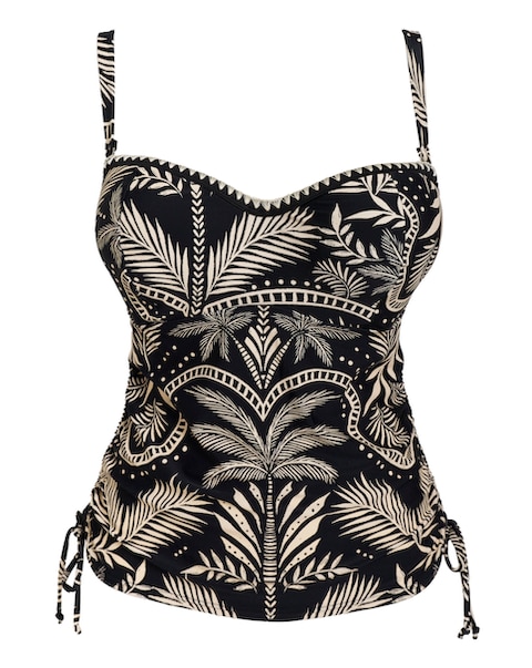 Figleaves Frida Underwired Bandeau Tankini Top