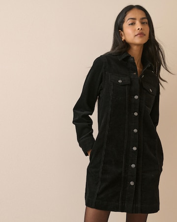 Nobody's Child Sheena Cord Shirt Dress