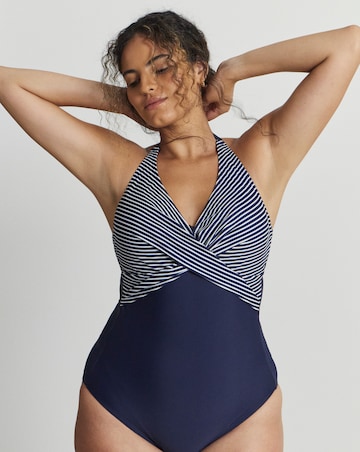 Figleaves Tailor Underwired Swimsuit Regular Length