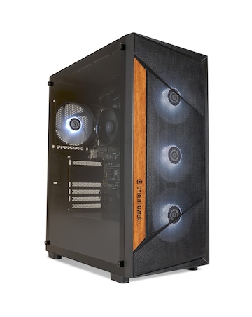CyberPowerPC Boreas AMD Ryzen 5 7500F, NVIDIA 5060, 16GB RAM, 1TB, Gaming Bundle