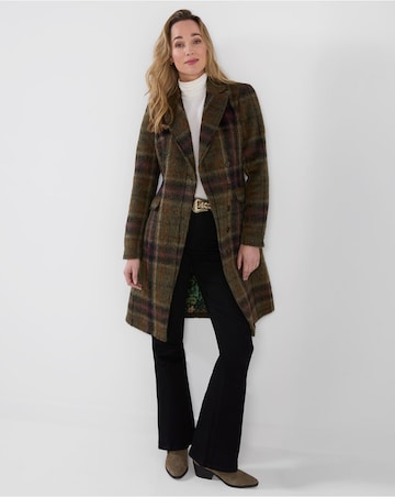 Joe Browns Tessa Asymmetric Check Coat