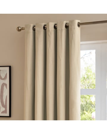 Furn. The Ultimate Velvet Blackout Eyelet Curtains