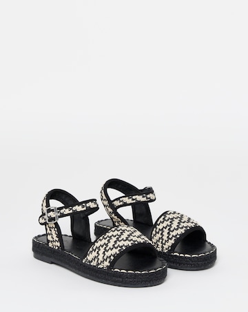 Maris Flatform Barely There Espadrille Sandals - Wide Fit (E)