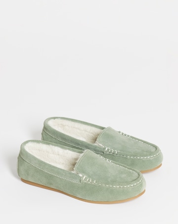 Leona Moccasin Slippers - Extra Wide Fit (EEE)