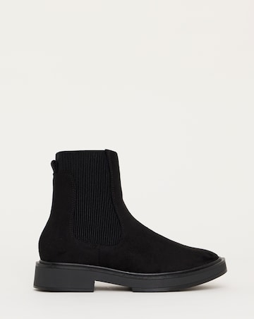 Lucca Classic Chelsea Ankle Boots - Wide Fit (E)