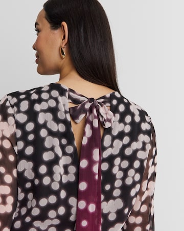 Joanna Hope Chiffon Shift Dress
