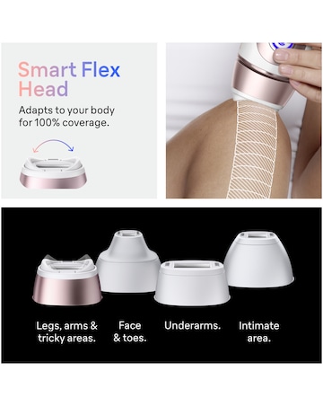 Braun Smart IPL Skin I expert, Free App 4 Smart Heads PL7441