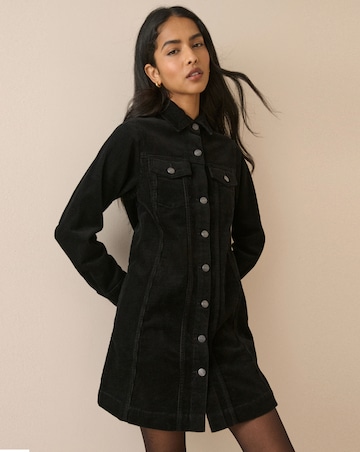 Nobody's Child Sheena Cord Shirt Dress