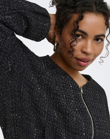 ONLY BOUCLE GLITTER BOMBER