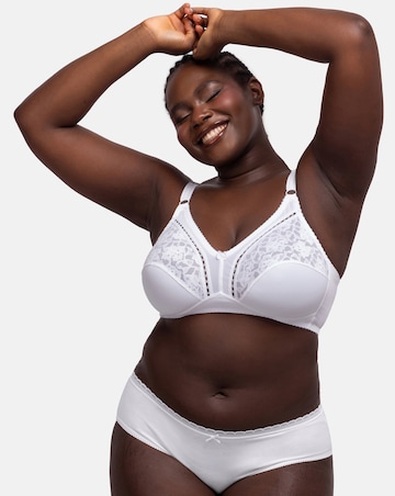 Dorina Curves Classics Madeline Full Cup Non Wired Bra White