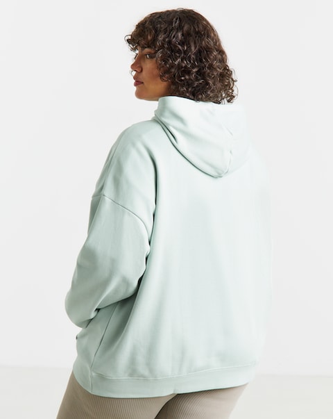 PUMA Essential Centered Cat Logo Relaxed Hoodie Full Length