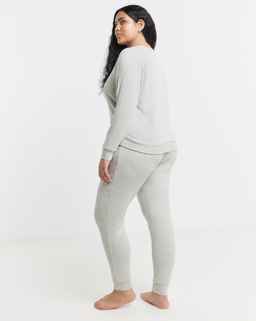 Figleaves Soft Rib Lounge Set