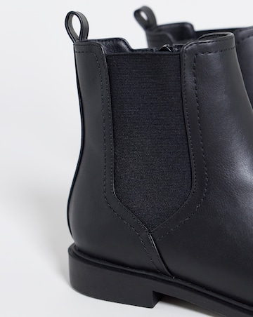 Emma Classic Chelsea Ankle Boots - Wide Fit (E)